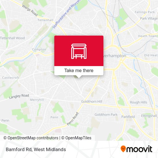 Bamford Rd map