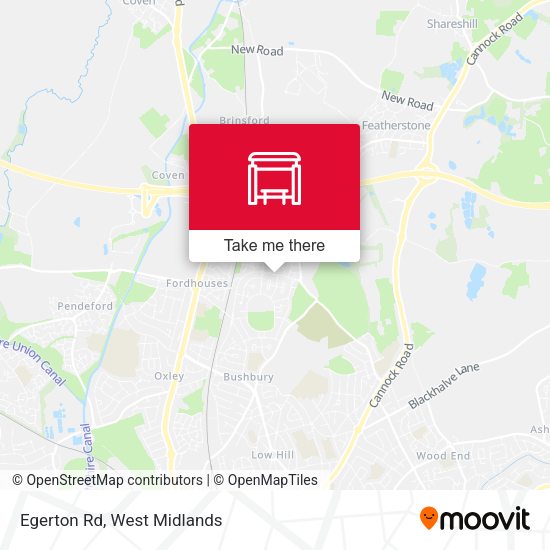 Egerton Rd map