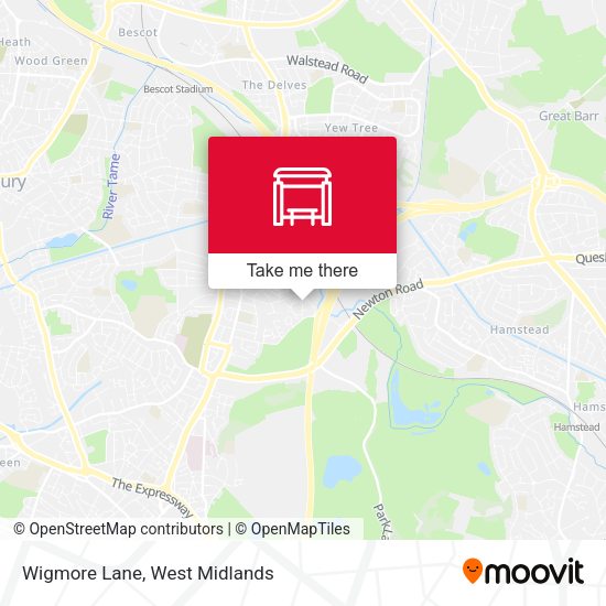 Wigmore Lane map