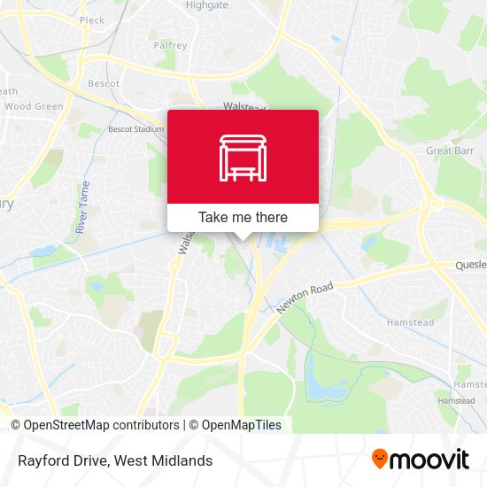 Rayford Drive map