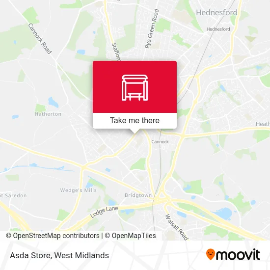 Asda Store map