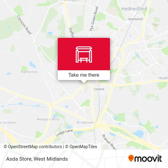 Asda Store map