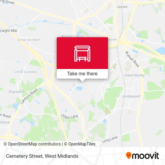 Cemetery Street map