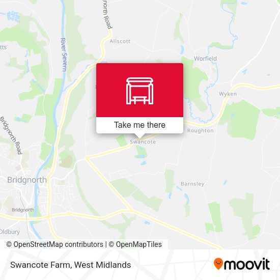Swancote Farm map