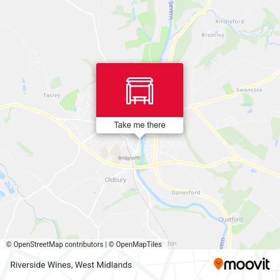 Riverside Wines map
