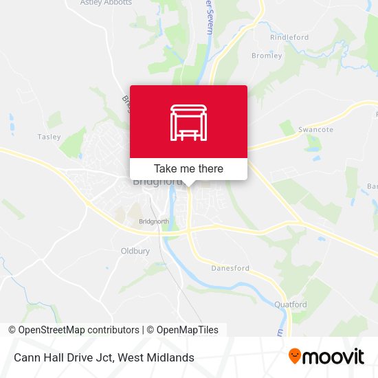 Cann Hall Drive Jct map