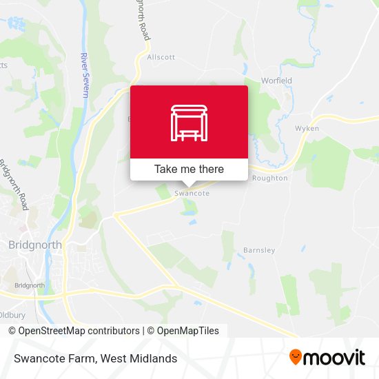 Swancote Farm map