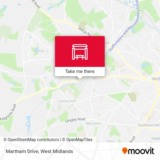 Martham Drive map