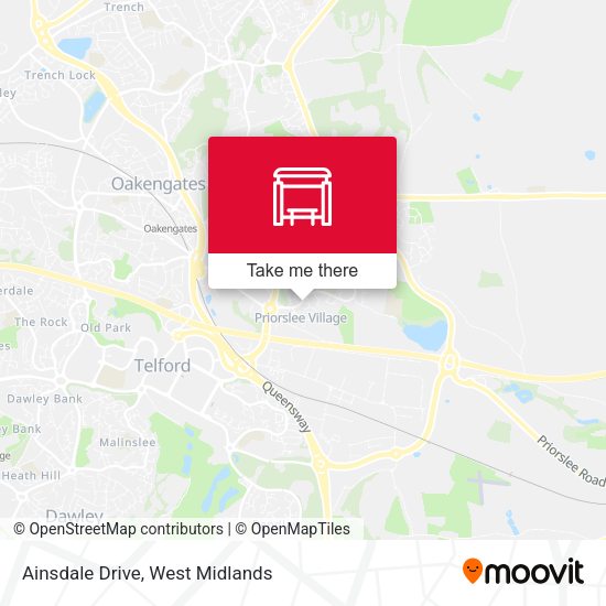 Ainsdale Drive map