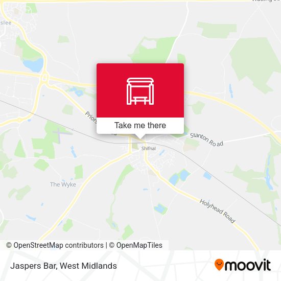 Jaspers Bar map