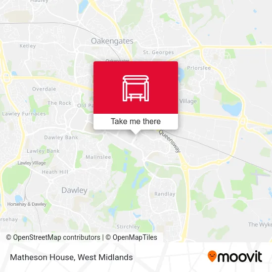 Matheson House map
