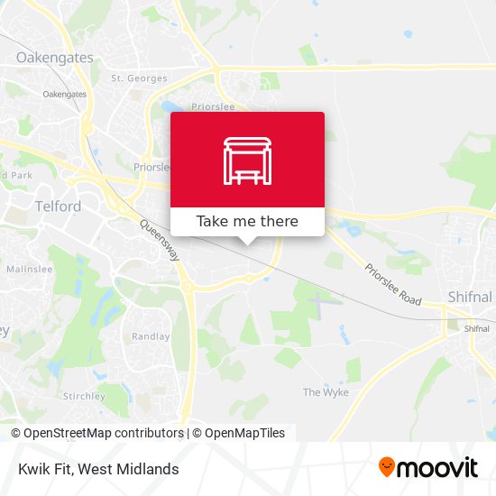 Kwik Fit map