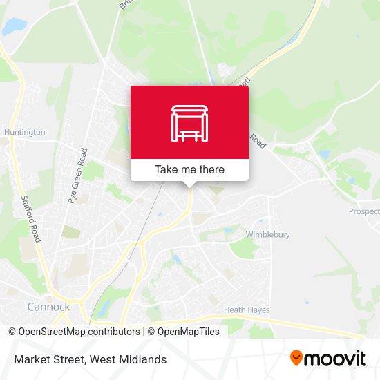 Market Street map
