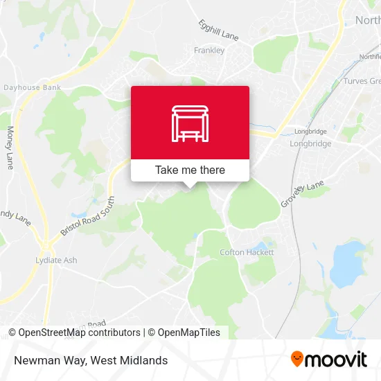 Newman Way map