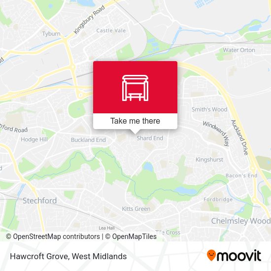 Hawcroft Grove map