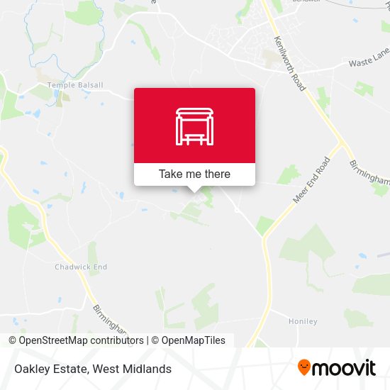 Oakley Estate map