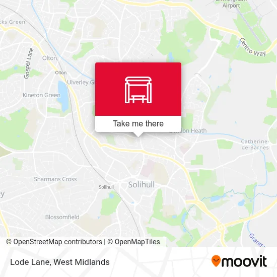 Lode Lane map