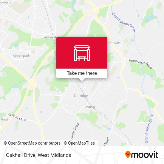 Oakhall Drive map