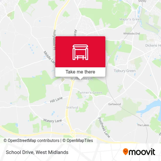 School Drive map