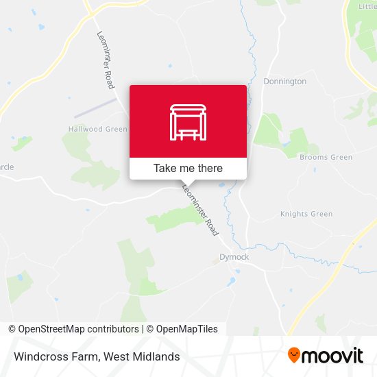 Windcross Farm map