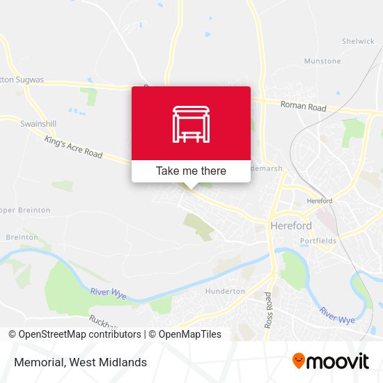 Memorial map