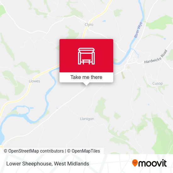 Lower Sheephouse map