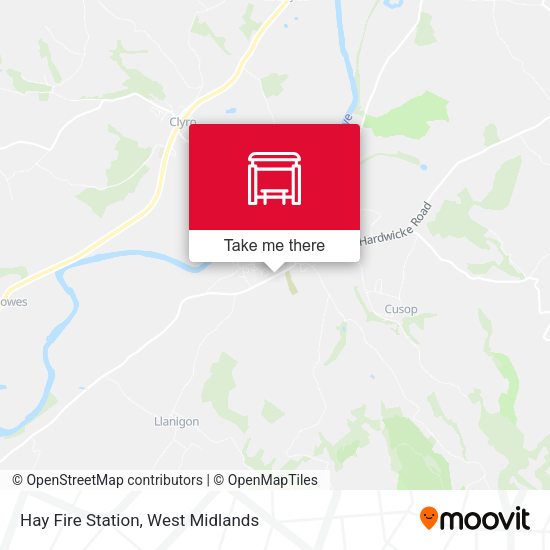 Hay Fire Station map