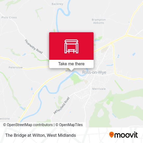 The Bridge at Wilton map