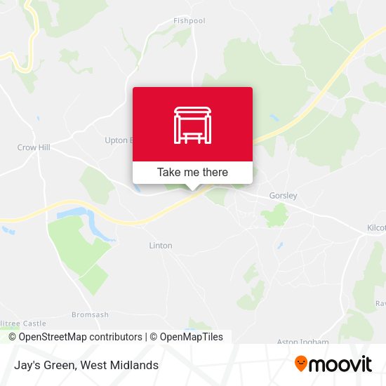 Jay's Green map