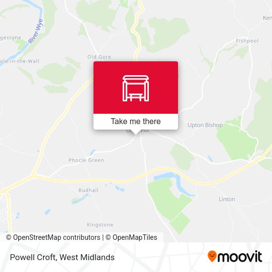 Powell Croft map