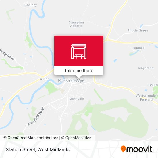 Station Street map