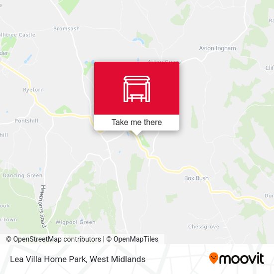 Lea Villa Home Park map