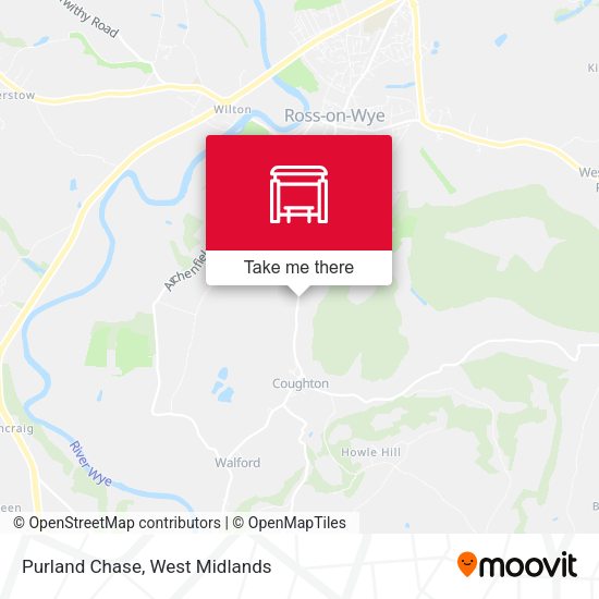 Purland Chase map