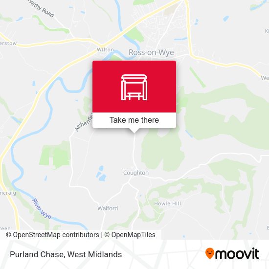 Purland Chase map