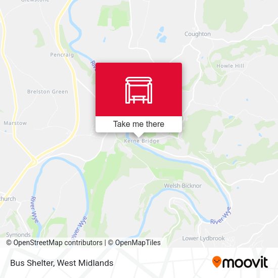 Bus Shelter map