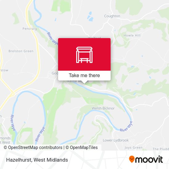 Hazelhurst map