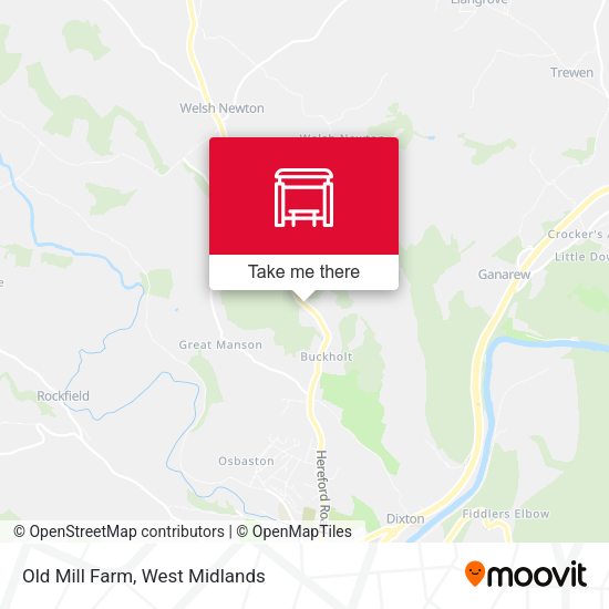 Old Mill Farm map