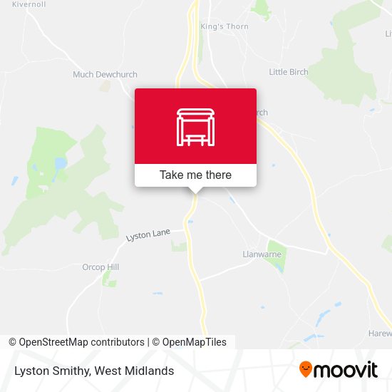 Lyston Smithy map