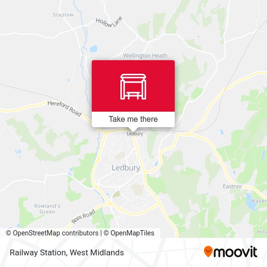 Railway Station map