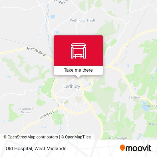 Old Hospital map