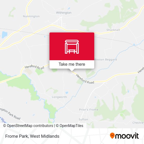 Frome Park map