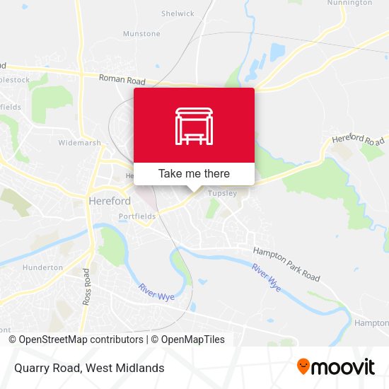 Quarry Road map