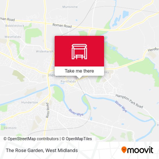 The Rose Garden map