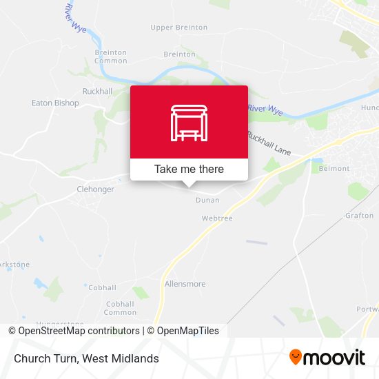 Church Turn map