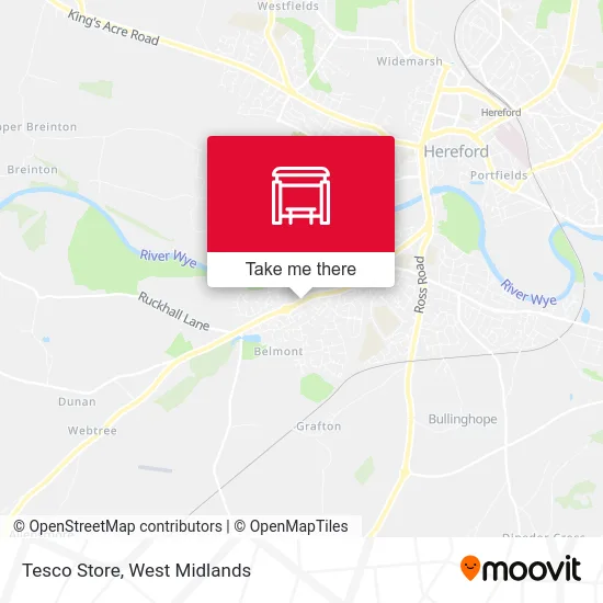 Tesco Store map