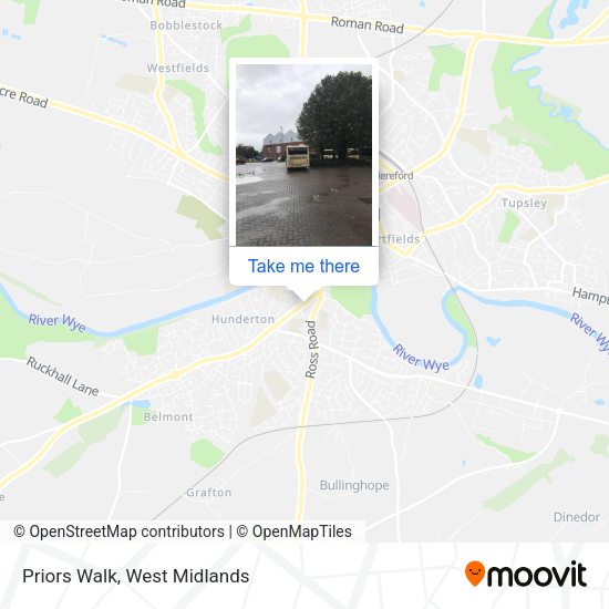 Priors Walk map