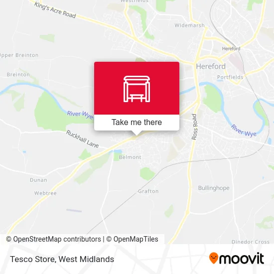 Tesco Store map