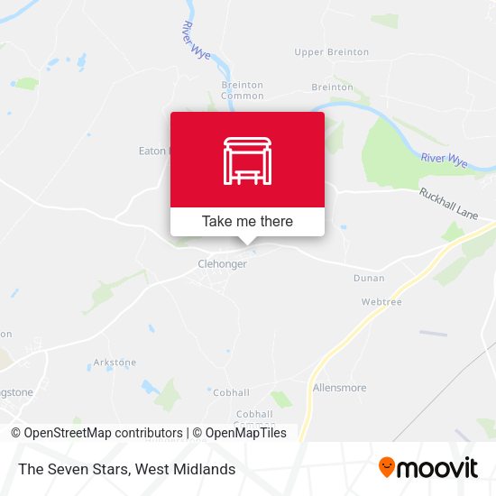 The Seven Stars map