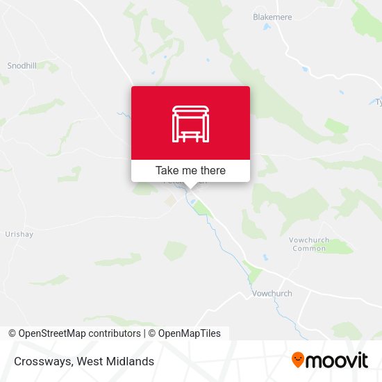 Crossways map