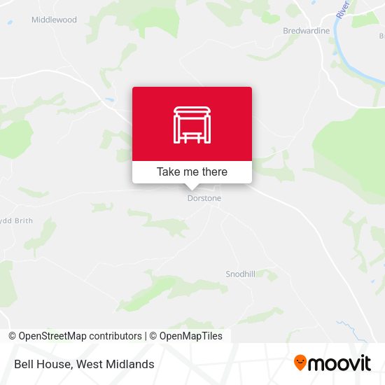 Bell House map